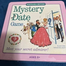 NEW 2014 Mystery Date Game Nostalgia Edition in Tin Box