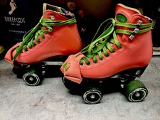 Moxi Beach Bunny Roller Skates Youth Size 3, Pink Watermelon