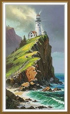 Creative Сross Stitch Embroidery Kit "Majestic Mayak!" Nova Sloboda