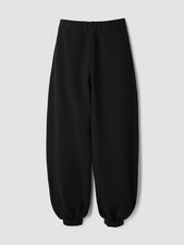 EILEEN FISHER Lightweight Ponte Lantern Jogger Pant BLACK
