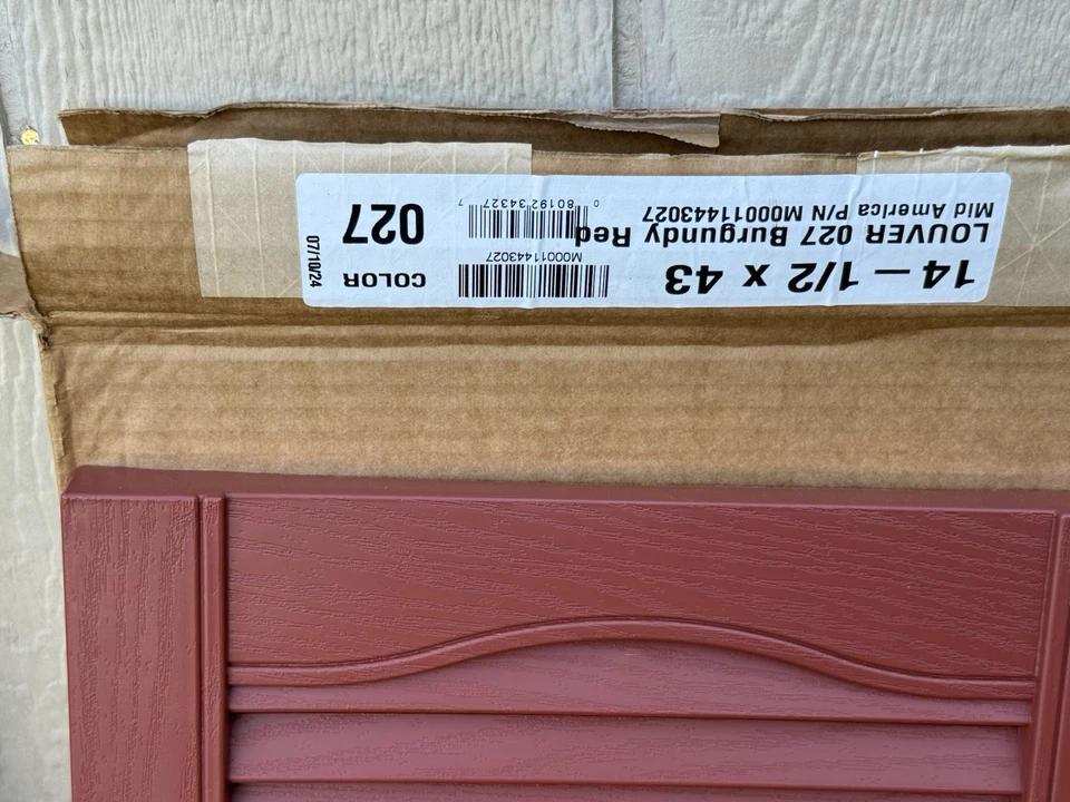 Mid America новые в коробке ставни 4 комплекта из двух - Изображение 3 из 4