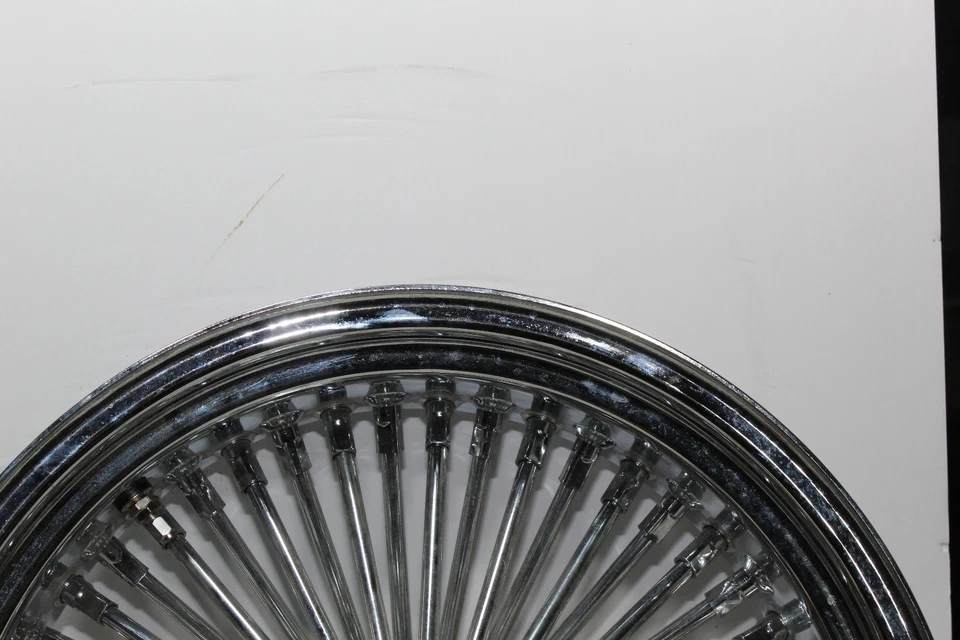 Rueda Harley 16x5.5" Fat Spoke Custom 200mm Dyna Softail Cromo Foto 4 de 4