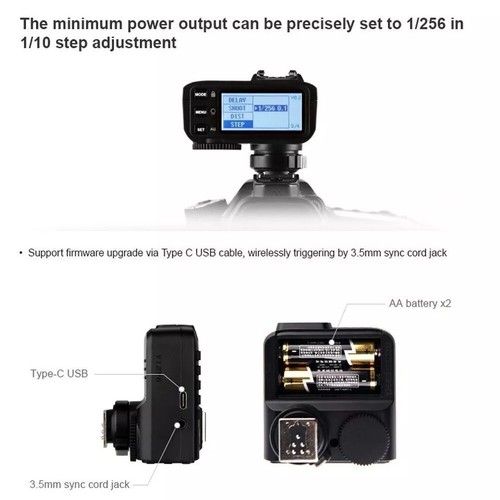 Godox X2T-C 2.4G Wireless TTL HSS Flash Speedlite Bluetooth Trigger For Canon - Picture 13 of 16