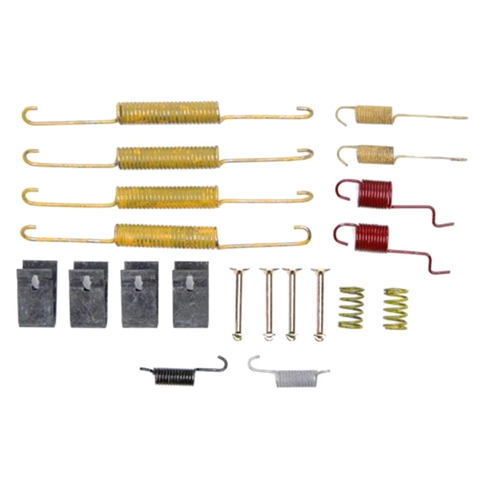 Tambores de freno traseros y zapatas de freno kit de resorte de hardware para Ford Probe 1989-1992 Foto 2 de 4