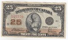 Canada, 25 Cents, 1923, Dominion of Canada, P11b, Xf+