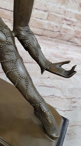 Art Deco Russian Ballet Dancer Sculpture French Artist Demetre H Chiparus Sale - Picture 9 of 10