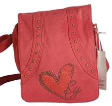 Borsa a Tracolla Postina Tracollina Sweet Years Scuola Tempo Libero Rossa
