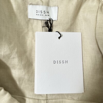 dissh aisle white linen bow mini dress on Instagram: Dissh