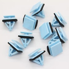 Sellador de clips de moldura de panel basculante de nailon azul de 10 piezas para Hyundai 87758-3L000
