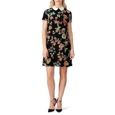 RED Valentino Flower Butterfly Sheath Dress Fairycore Floral Size 4 "Wednesday" 