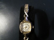 Bulova Women's Vintage Watch 10K RGP W383558 Wind Up - Works