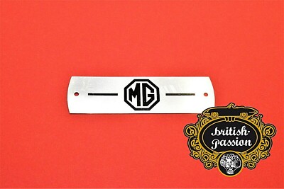MG-Schild Ventildeckel Motor MGA MGB Midget
