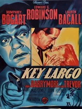 Decoration movie Poster.Home Room Interior design.Key Largo film.6660