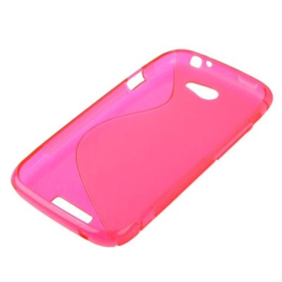 Custodia Case Per HTC One S / Z520E Rosa - Immagine 3 di 4