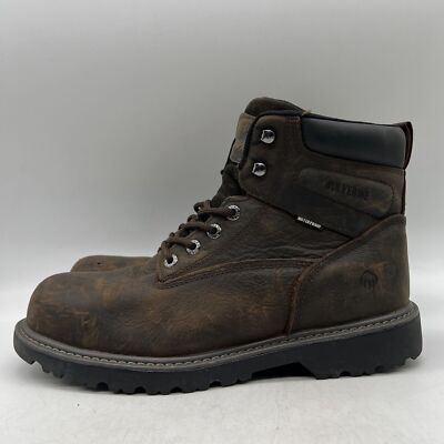 Wolverine Floorhand W10633 Men's Brown Waterproof Ankle Work Boots
