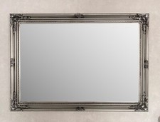 Image of Ornate Wall Mirror & Hardwood Frame - All Sizes - Gold Silver Black White Cream