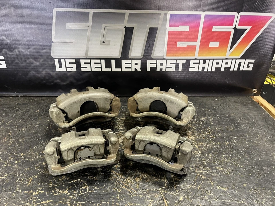 Hyundai Genesis 2010-2016 cupé OEM delantero trasero izquierdo derecho juego de pinzas Foto 2 de 4