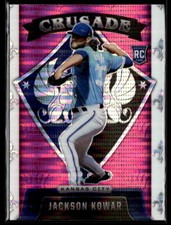 2022 Panini Chronicles #12 Jackson Kowar Pink Rookie Card RC