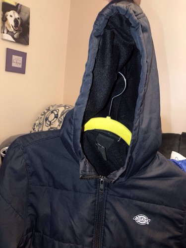 Dickies KJ703 Black Youth Performance Puffer Jacket Size M 10/12 - Picture 4 of 14