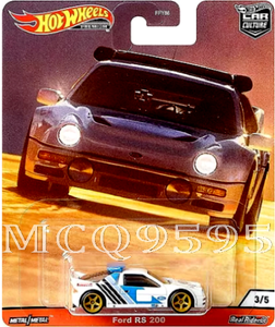 hot wheels ford rs200