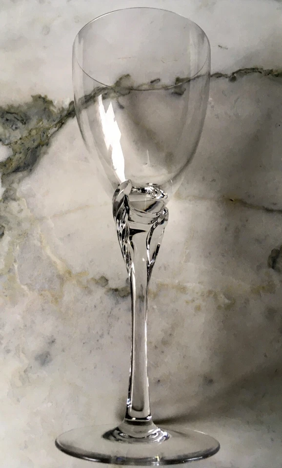 水晶水杯手工吹制 SPIEGELAU 1980 - 1991 GISELLE 图案 - 6 件套 — 第 4/4 张图片