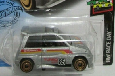 2020 Hot Wheels #11 HW RAce Day 5/10 '85 Honda City Turbo II