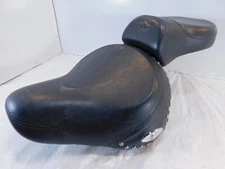 Harley Davidson Black Softail Heritage Classic Rider & Passenger Seat Saddle