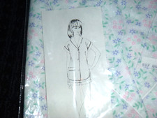 NOS Vtg Carole Lightweight Cotton Blend Pajamas W/ Shorts Pink Lilac Floral Sz S