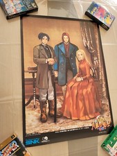 NEO GEO AES MVS SNK LAST BLADE GEKKA NO KENSHI B2 SIZE OFFICIAL POSTER!