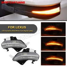 Sequential LED Side Mirror Turn Signal Light For Lexus IS250 IS350 IS300 ES RC F