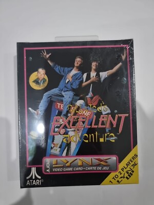 Bill And Teds Excellent Adventure Atari Lynx Sealed New Old Stock