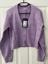 Loavies Make Me Proud Lilac Cardigan Size Xs