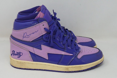 Reves Paris x Kool Kiy x Runtz Air Kiy 85' Hi Shoes Size 9.5