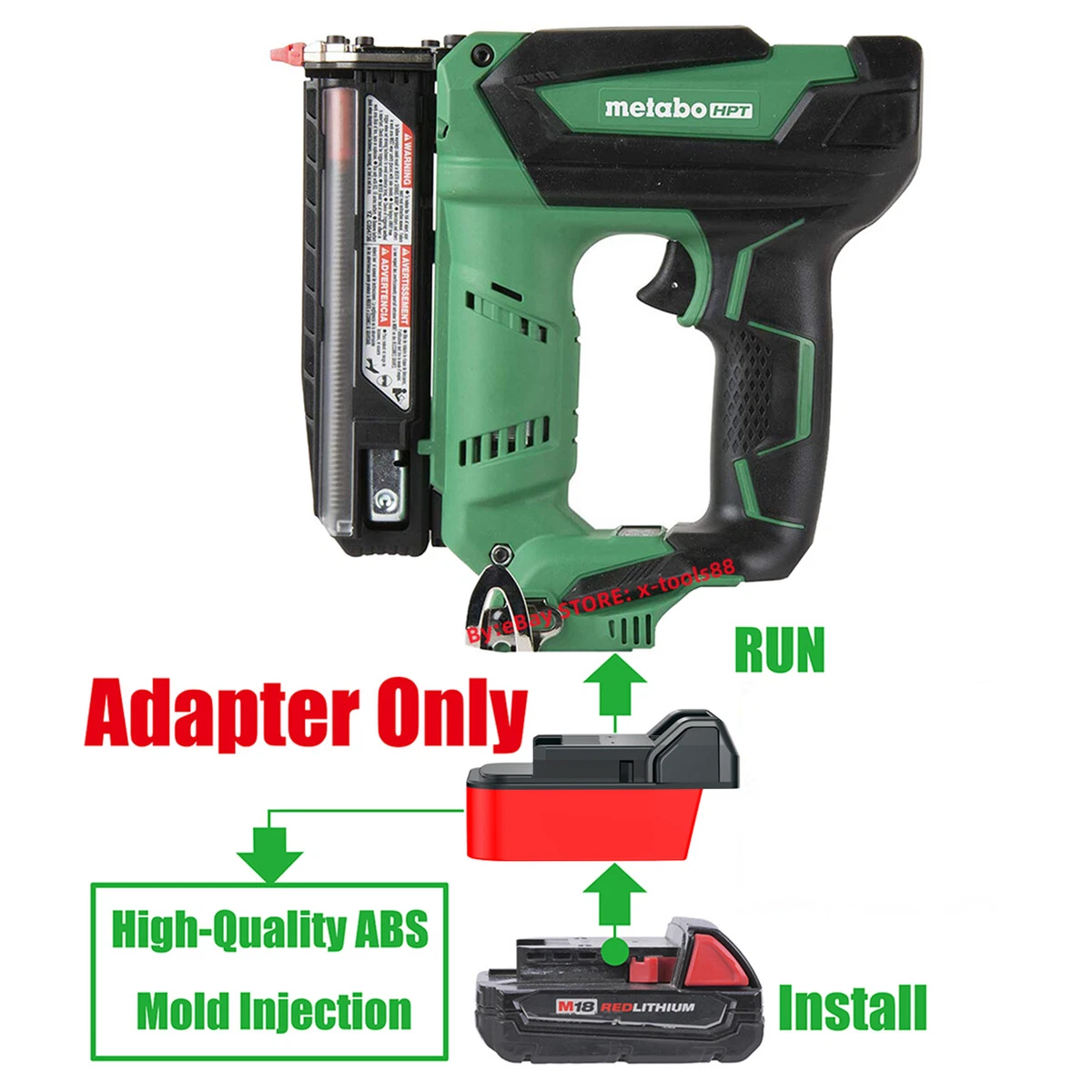 Milwaukee to metabo battery adapter hot sale