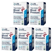 Life Extension Triple Action Blood Pressure Support, Flavonoid, Quercetin 60 Tab