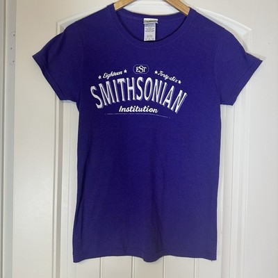 Smithsonian Institution Est. 1846 Purple T-Shirt, Women s, Size Small, Museum
