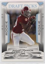 2009 Playoff Prestige Rookie Draft Picks Light Blue /999 Rashad Johnson 0ru6