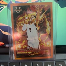 2021-22 Bowman U Heat Check Orange Foil 17/25 Jaden Shackelford #HC-9 NM/MINT