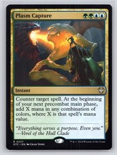 MTG NM Normal Plasm Capture 237 R Commander: Outlaws of Thunder Junction