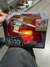 Star Wars Micro Machines Action Fleet Luke   s X-Wing Starfighter Galoob 1996 READ