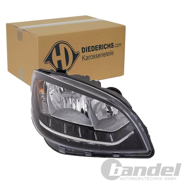 Diederichs Halogen LED Scheinwerfer LWR LED-TFL Rechts Passend FüR Skoda Citigo-image