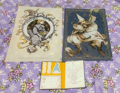 Atelier of Witch Hat Clear File Set with Manga Haftnotizen unbenutzt