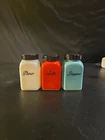 McKee Roman Arch Shakers- Salt Pepper Flour