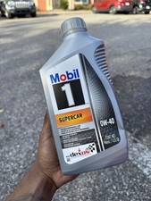Mobil 1 Supercar Advanced Full Synthetic Motor Oil 0W-40 1 Qt