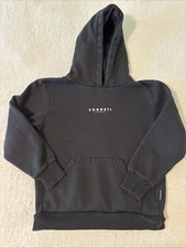 SONNETI LONDON Black Hoodie Sweatshirt Pullover Youth L Y2K