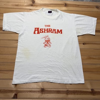Vintage 70s The Ashram Calabasas California Angel Spiritual Graphic T-Shirt - XL