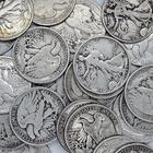 WALKING LIBERTY HALF DOLLAR , RANDOM YEAR, ROLL OF 20