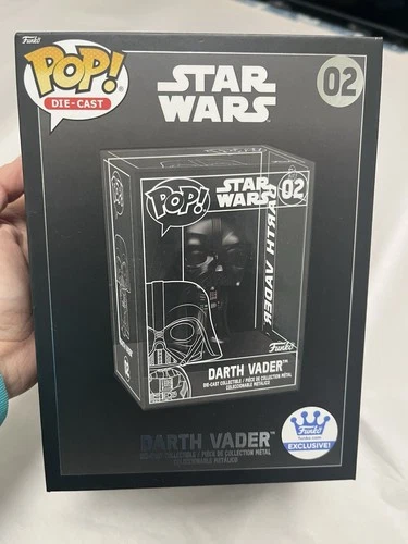 Funko Pop Die Cast - Star Wars - Darth Vader #02 - Funko Shop Exclusive
