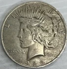 1923 Silver Peace Dollar Uncertified Extra Fine Condition