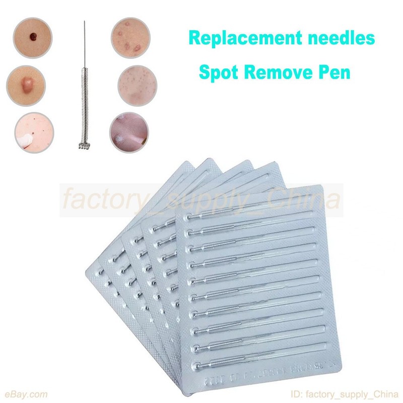 100Pcs Fine Tips Replacement +1Pcs Thick Tips+1Pcs Tips Cap For Anti-Wrinkle Pen